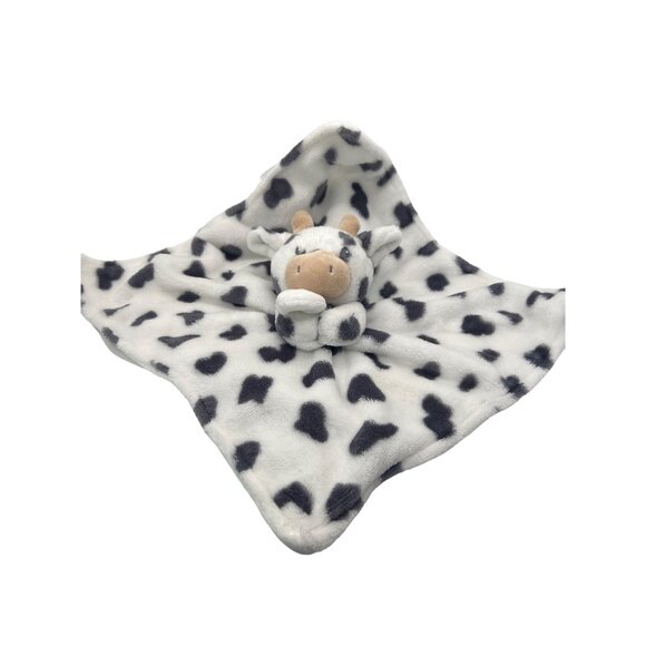 Carter's Baby Cow Lovey Security Blanket Plush Soft Toy Stuffed Animal - Picture 1 of 5